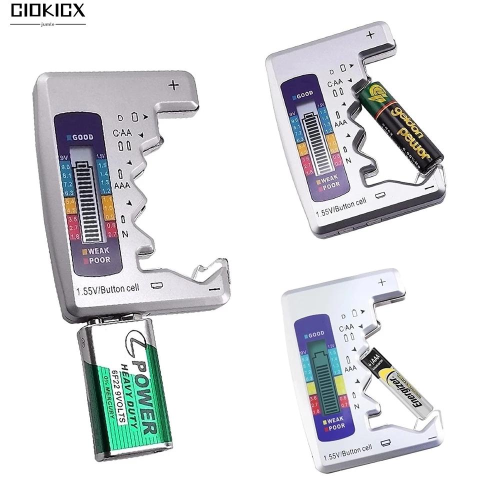 Máy Kiểm Tra Dung Lượng Pin 92 * 63 * 14mm 9v / 1.5v