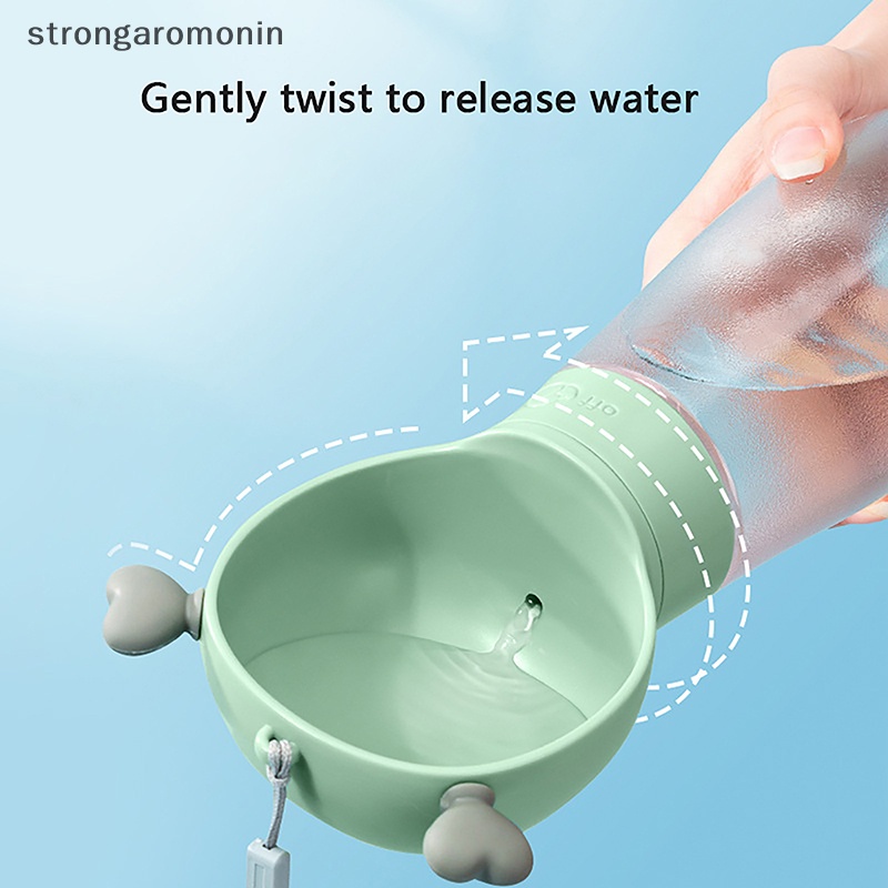 St bình nước cho chó cưng di động cho chó lớn nhỏ du lịch cún con mèo uống nước bát ngoài trời máy lọc nước cho thú cưng sản phẩm vật nuôi st