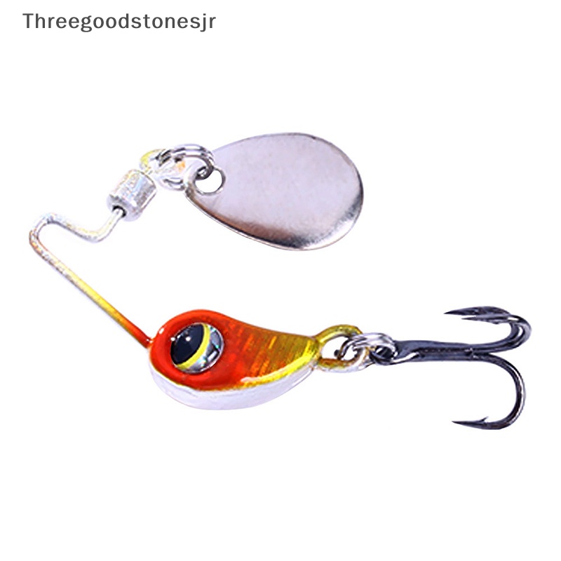 Tgs 1pc 4g 8g mini spinner mồi câu cá wobblers sequin spoon cranks artifical easy shiner vib baits rung cho fly fishing jr