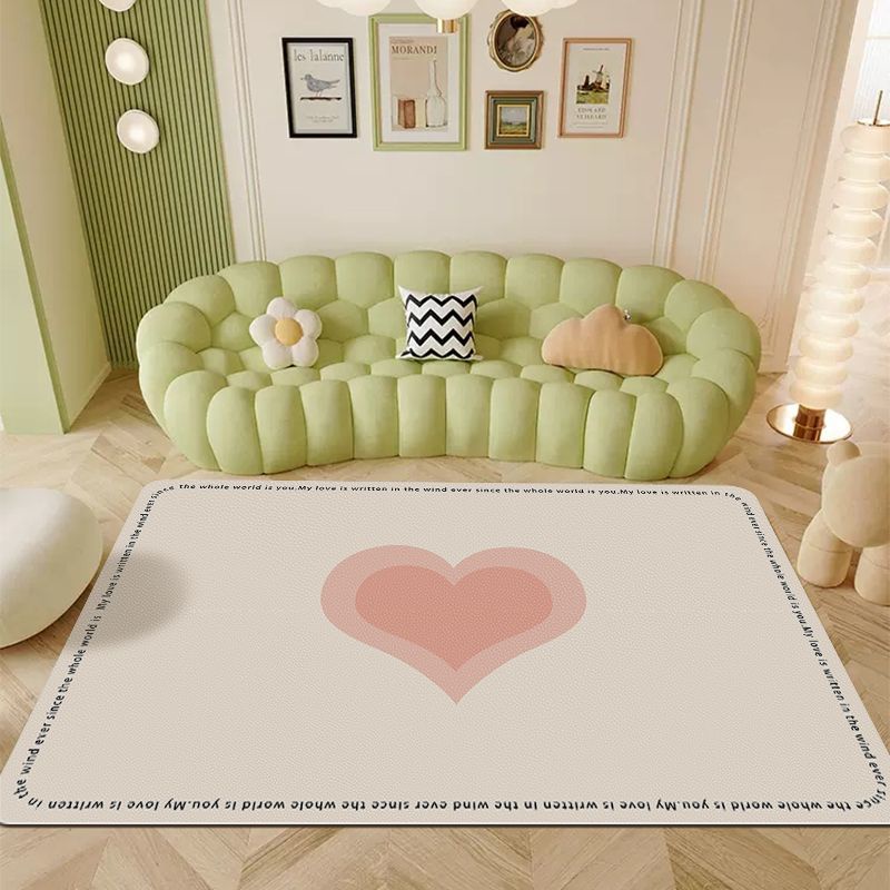Thảm phòng khách pvc có thể giặt được thảm trải sàn bằng da có thể giặt được ins sand hair coffee table blanket thảm may chống thấm nước và chống bụi bẩn