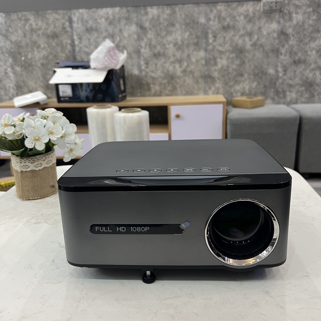 Máy Chiếu Mini TIMOO T Max Android 9.0 Full HD 1080HD Độ Sáng Cực Cao 12000 Lumens