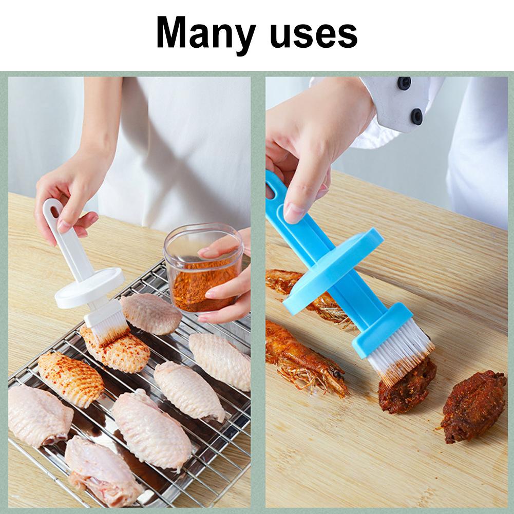 Bình Đựng Dầu Có Cọ Quét Bằng silicone Dùng Nướng Bbq / Nướng Bánh c4b6
