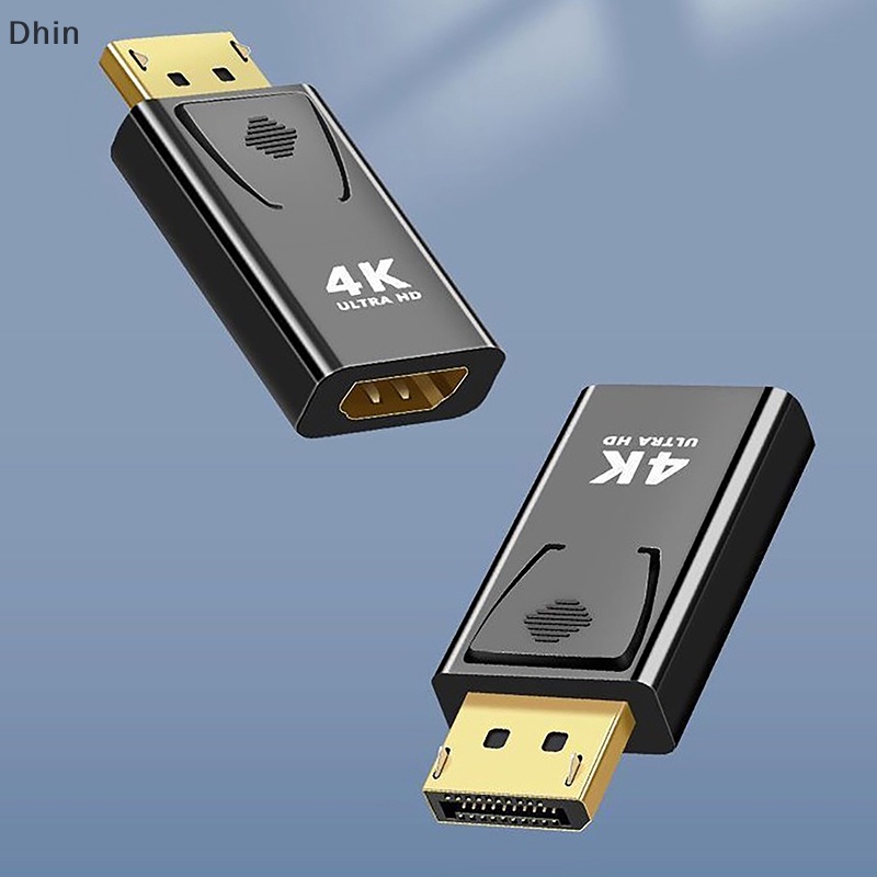 Displayport to hdmi-tương thích adapter dp male to female hdmi-compatible video audio cable hd 4k 1080p for pc tv laptop cod