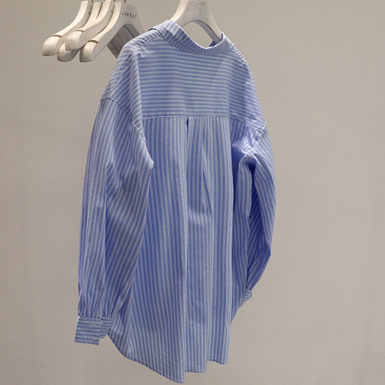 Áo Sơ Mi Nữ Dài Tay Cổ Bẻ Thời Trang Hàn