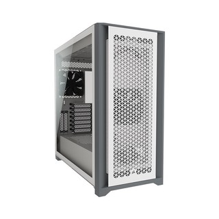 Case pc - vỏ máy tính corsair 5000d airflow tg white/cc-9011211-ww