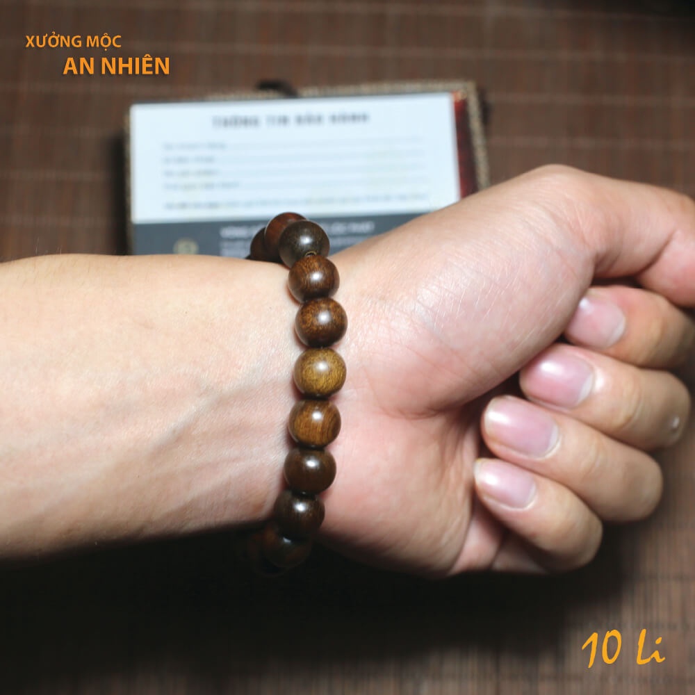 Vòng tay gỗ thơm, vòng tay gỗ chuỗi hạt Bách Xanh mùi thơm ngọt dịu - nguyenba rhtrjuutk