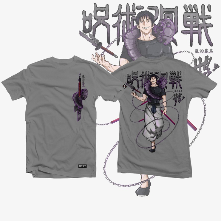 Ere1 jujutsu kaisen anime tshirt ngắn tay áo hàng đầu unisex cosplay toji tee đồ họa thời trang áo sơ mi giản dị cộng với kích thước