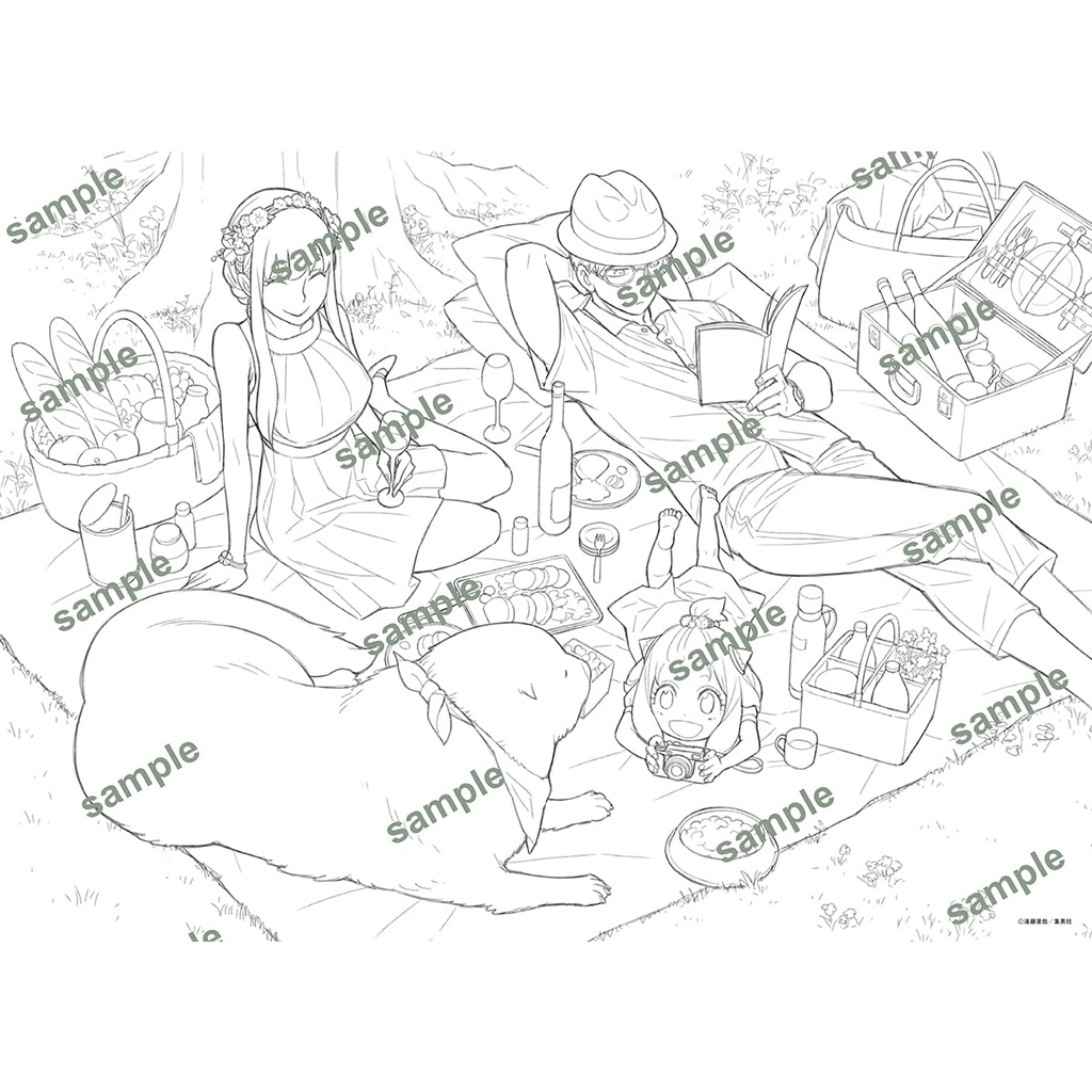 Spy x Family Operation Coloring