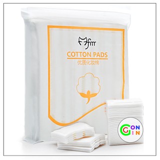 Bông tẩy trang 222 miếng Cotton pads 3 lớp nhãn con mèo nội địa trung chính hãng Gon Gin