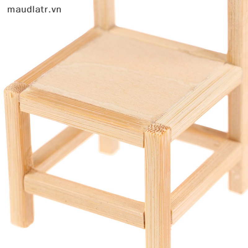 Mm dollhouse miniature simulation mini desk chair model diy accessories toys vn