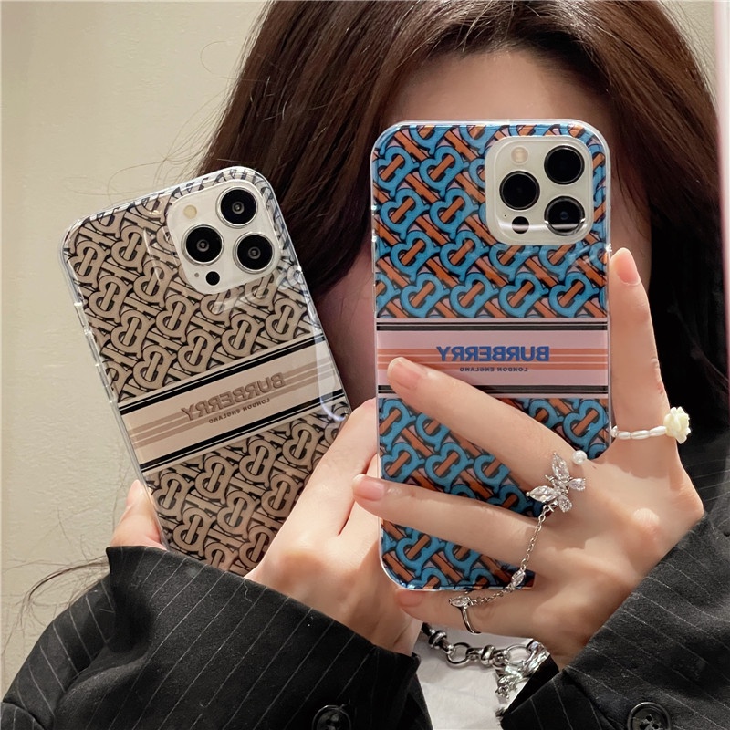Ốp Điện Thoại In Chữ b Hoạt Hình Cho iphone 15 11 14 13 12 pro max