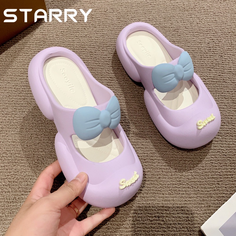 STARRY dép nữ dép sandal nữ đi chơi dép thoáng khí Mềm Mại Thiết Kế Mới Thời Trang 2023 HOT SALE ins High quality Thời trang fashion B91H0VL 37Z230910