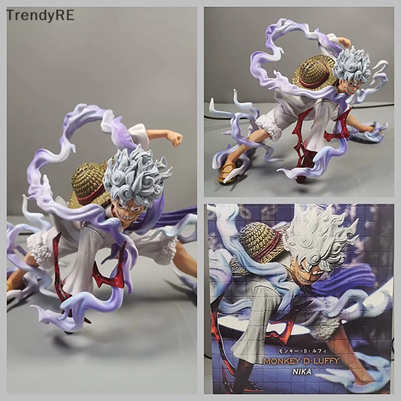 Đồ chơi búp bê trang trí hợp thời trang one piece anime figures nika luffy gear 2th action figure sun god pvc figurine gk tượng mô hình re