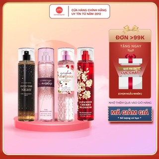 Xịt thơm body mist Bath and Body Works 75ml- 236ml