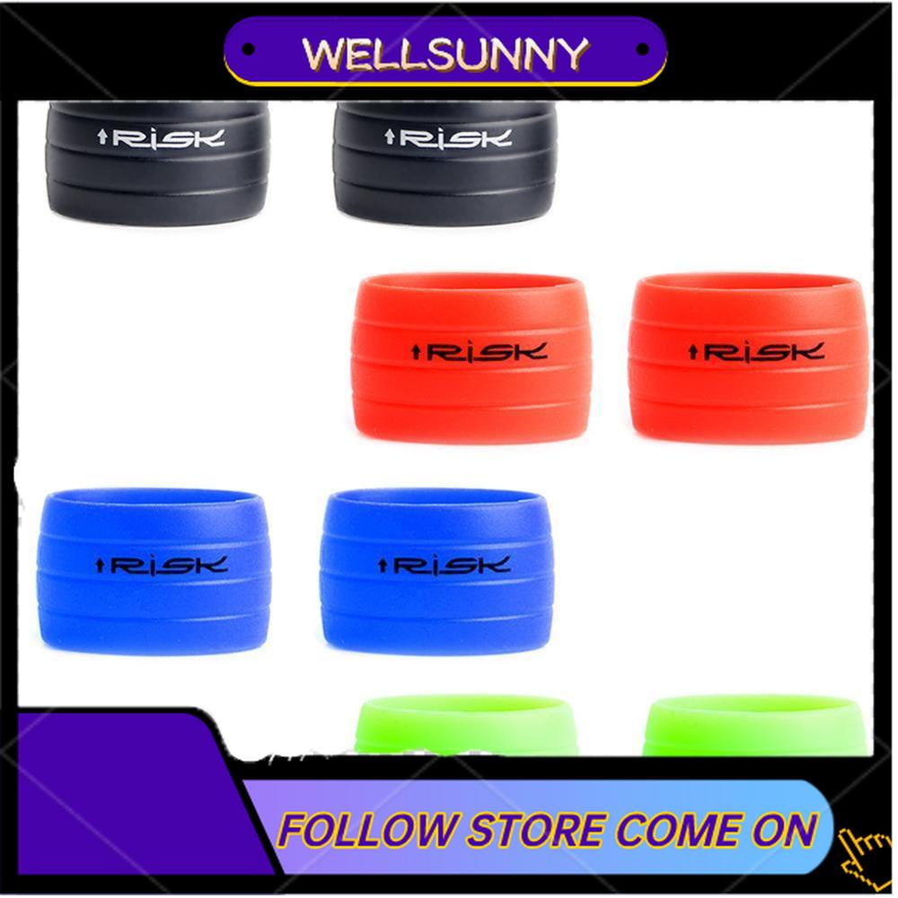1 cặp băng tay lái / cao su silicone chống trượt xe đạp đường trường cắm vòng tay cầm xe đạp không thấm nước / mtb