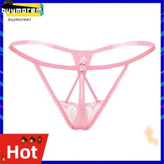 Buym sexy lace strap g-string hollow out elastic thong underwear women \'s underpants