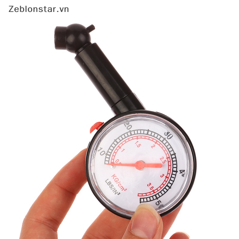 Công cụ đo áp suất lốp ô tô mini có độ chính xác cao ô tô xe máy xe tải xe đạp máy đo áp suất lốp máy đo áp suất không khí ~~