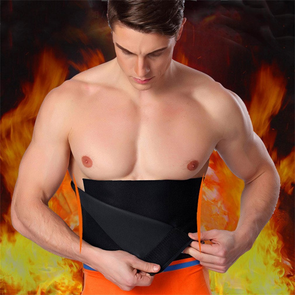 New Waist Weight Loss Trimmer Fat Burner Adjustable Slimming Belt Women Men