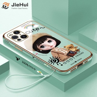 Ốp điện thoại mạ điện họa tiết hoạt hình kèm dây đeo cho realme gt ,gt master ,gt explorer master ,gt2 explorer master ,gt2 pro ,gt neo2,gt neo3,gt neo5