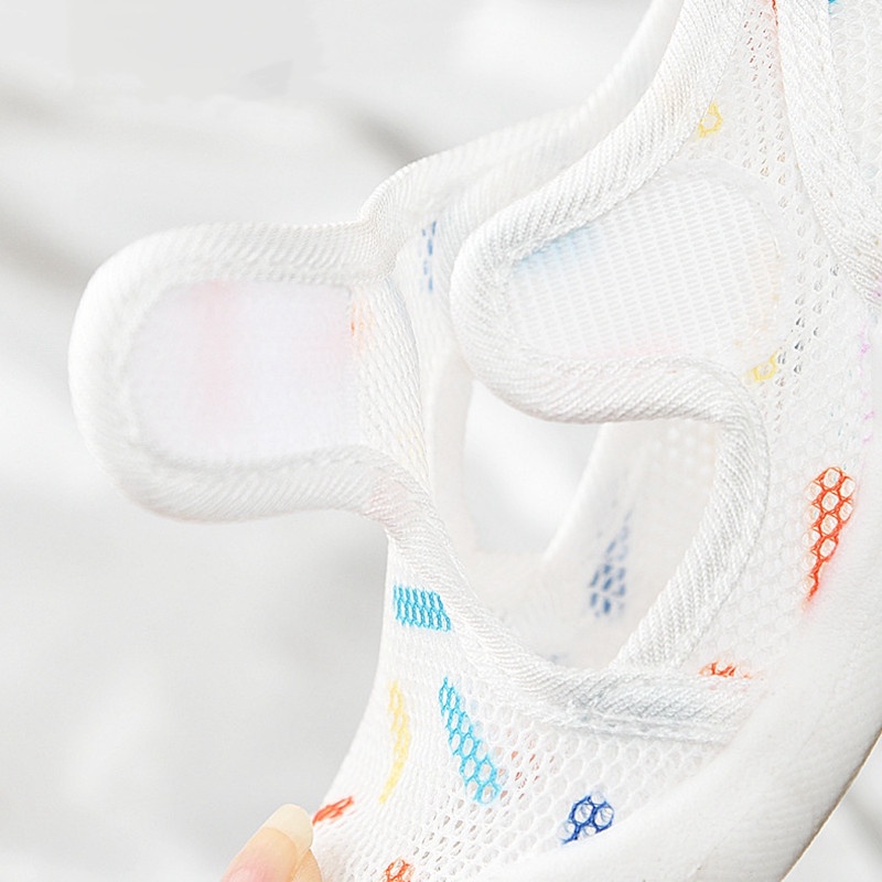 Xăng đan Phối Lưới Siêu Nhẹ Thoáng Khí Chống Trượt Cho Bé 0-3 Tuổi