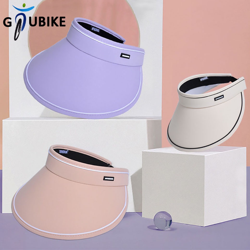 GTUBIKE Mũ lưỡi trai nửa đầu hở chóp che nắng thoáng khí đa năng cho nữ