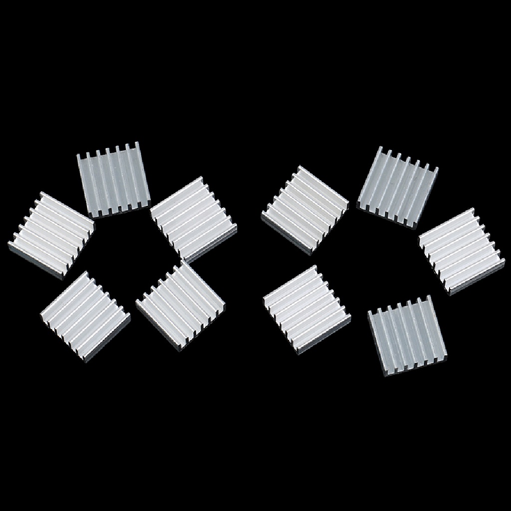 Set 10 chip Tản Nhiệt Nhôm 14 * 14 * 6mm