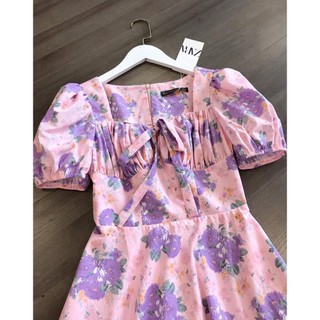 Đầm Hoa Cổ U Z.a.r.a