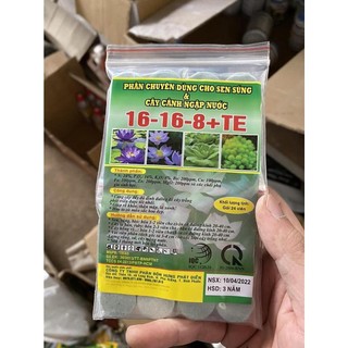 Phân bón chuyên dùng cho hoa sen, súng, cây ngập nước - giúp rễ khỏe