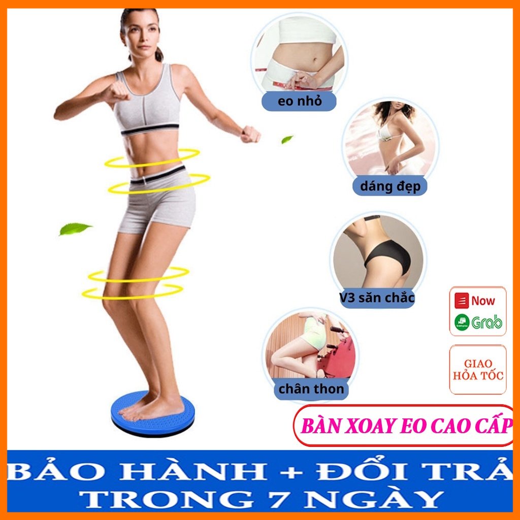Bàn xoay eo đôi tập aerobic giảm cân giảm mỡ bụng chính hãng cao cấp có bàn chân loại tốt giá rẻ 1
