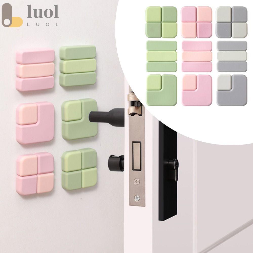 Bộ 3 Miếng Dán Tường Chống Va Chạm Tiện Dụng Cho Gia Đình