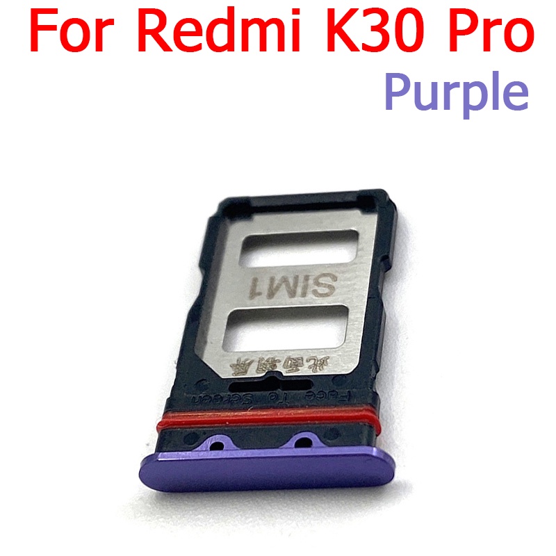 Khay Đựng Thẻ Sim Điện Thoại Nano 100% Thay Thế Cho Xiaomi POCO F2 Pro / Redmi K30 Pro