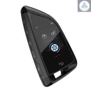 Car Intelligent Key with LCD Touchscreen Comfort Access Keyless Entry Touchless Remote Control Door Lock for All One-Button Starts Stop Engine Models