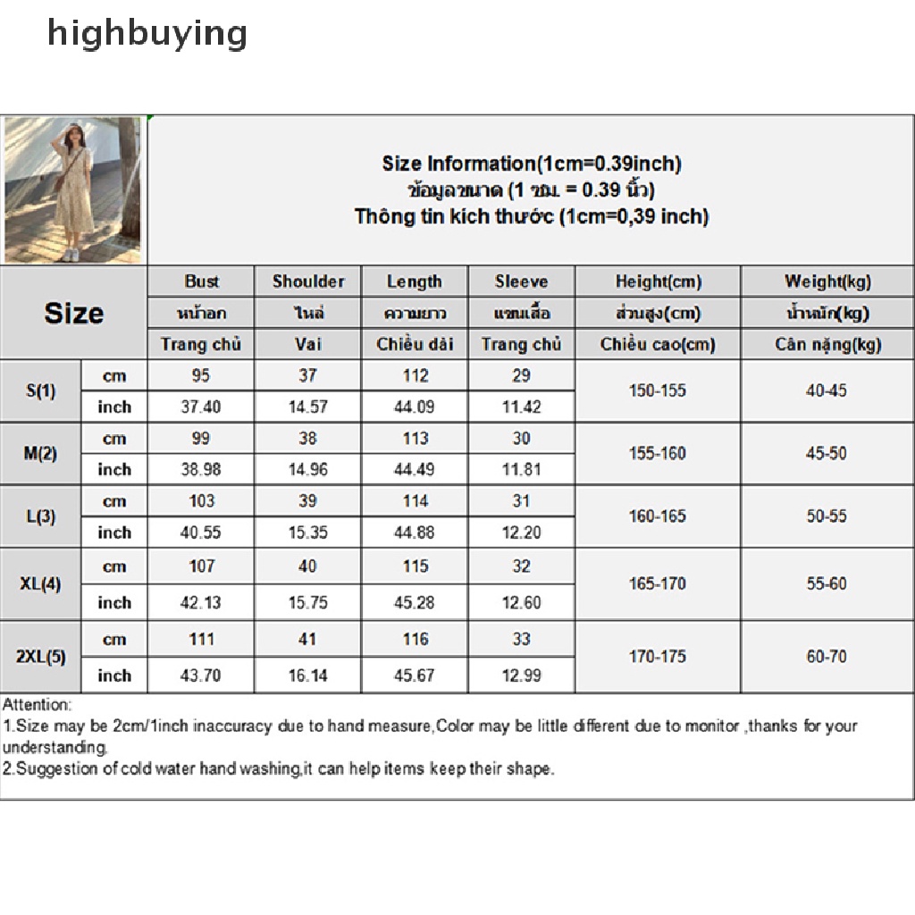 Đầm Midi Tay Ngắn Cổ Tròn In Họa Tiết Hoa Phong Cách Hàn Quốc Cho Nữ