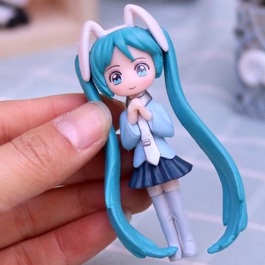 Mô Hình Tiểu Cảnh "6 Cô Gái Thủy Thủ Mặt Trăng Mini" Trang Trí Sen Đá, Sân Vườn/ Chậu Cây, DYI, Terrarium