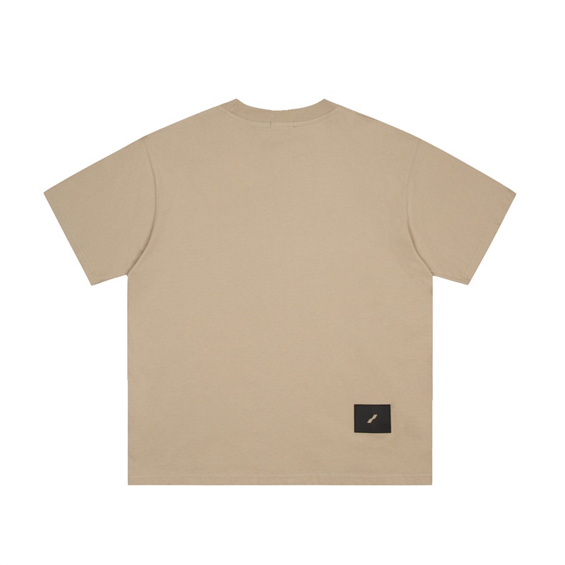 Bán Chạy Nhất Áo Thun Cotton Tay Ngắn In Hình Khối WE11DONE Kích Thước Lớn Unisex