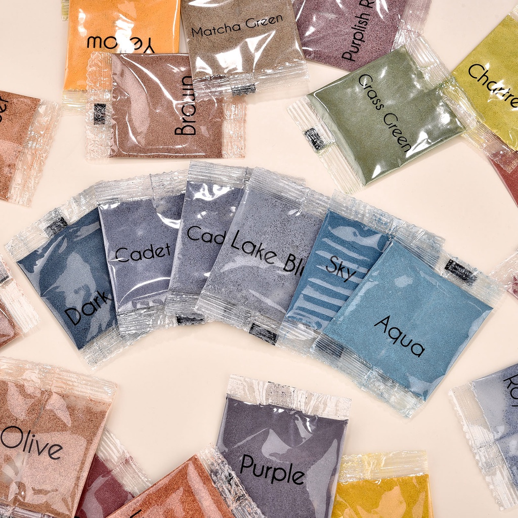 32 Màu sắc 2g DIY Concentrate Tie Dye Powder Thay đổi màu nhuộm cho túi vải Quần áo trang trí vải tân trang