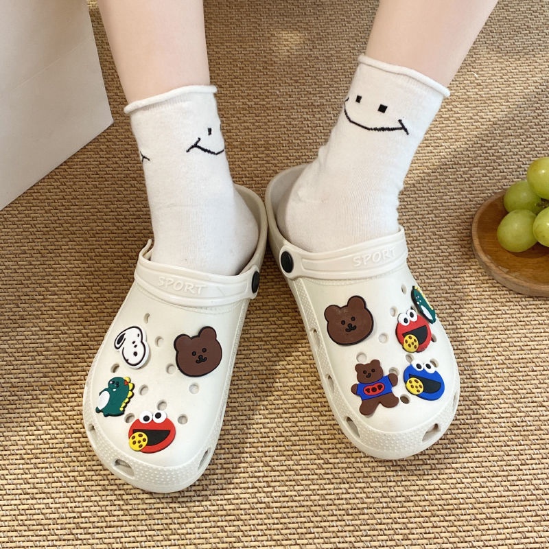 Giày Sandal Đế Dày Chống Trượt Thời Trang Mùa Hè Hàn Quốc Cho Nữ