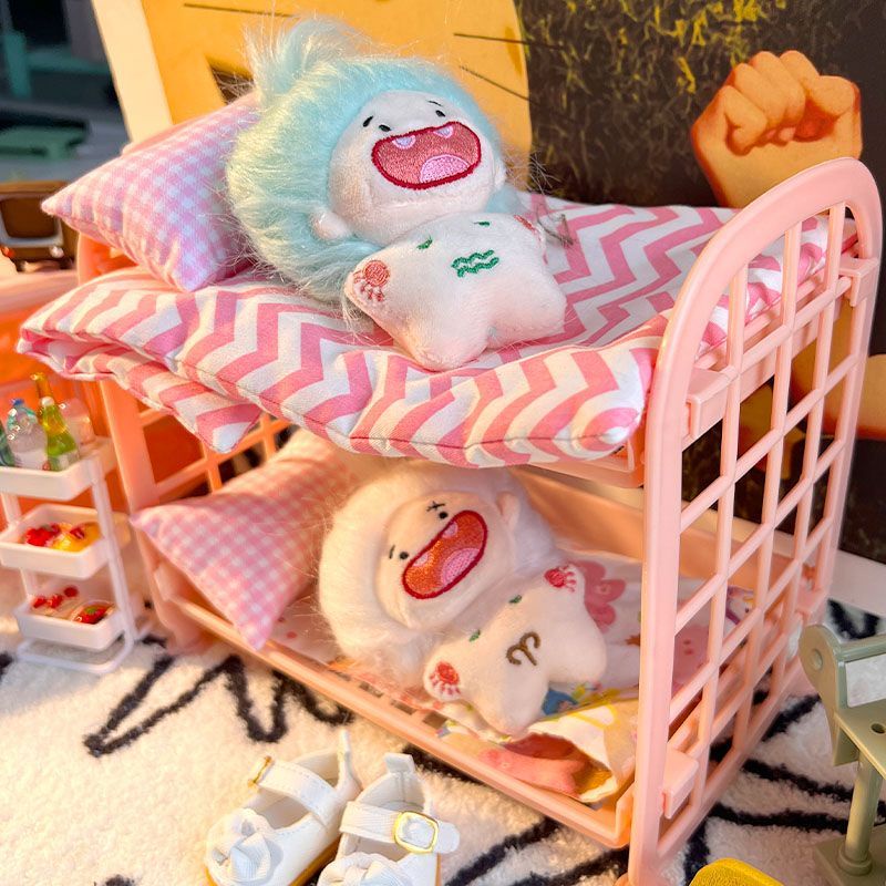 Tủ Quần Áo Đồ Chơi Cho Búp Bê 20cm