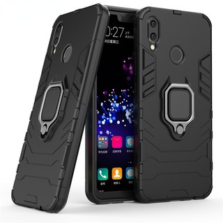 Ốp điện thoại tpu pc cứng kèm vòng khuyên đỡ từ tính cho huawei nova 3i ine-lx2 ine-lx9