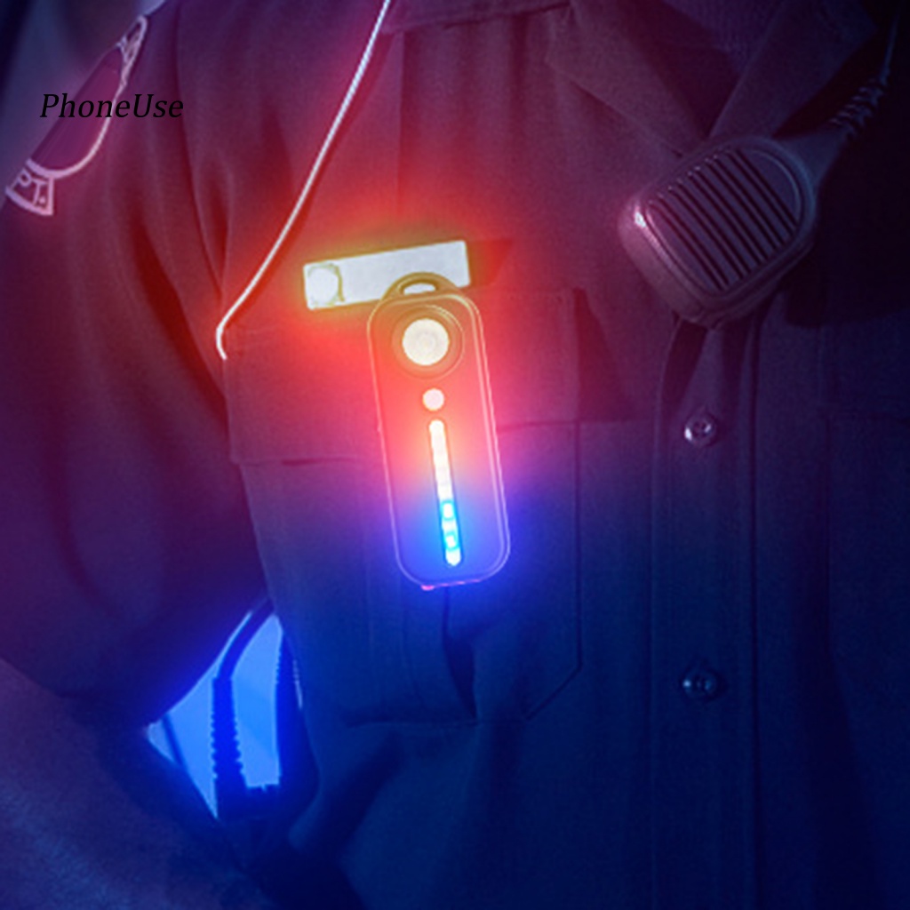 Đèn Led Cảnh Báo Bằng PU Chống Thấm Nước Có Thể Sạc Lại Dùng Ngoài Trời