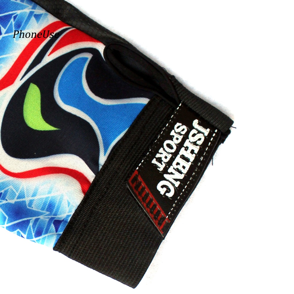 1 Đôi Găng Tay Da PU Hở Ngón Độ Co Giãn Cao Chống Trượt Có Thể Điều Chỉnh Hỗ Trợ Câu Cá / Leo Núi / Săn