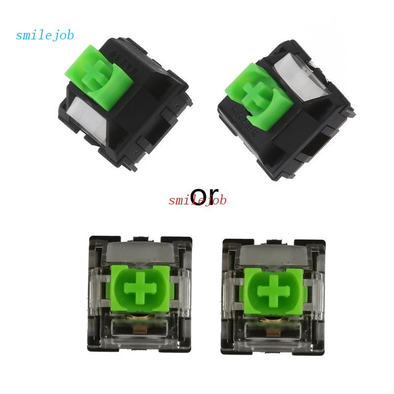 Công Tắc Bàn Phím Cơ Chơi Game SMD RGB Màu Xanh Lá Cây