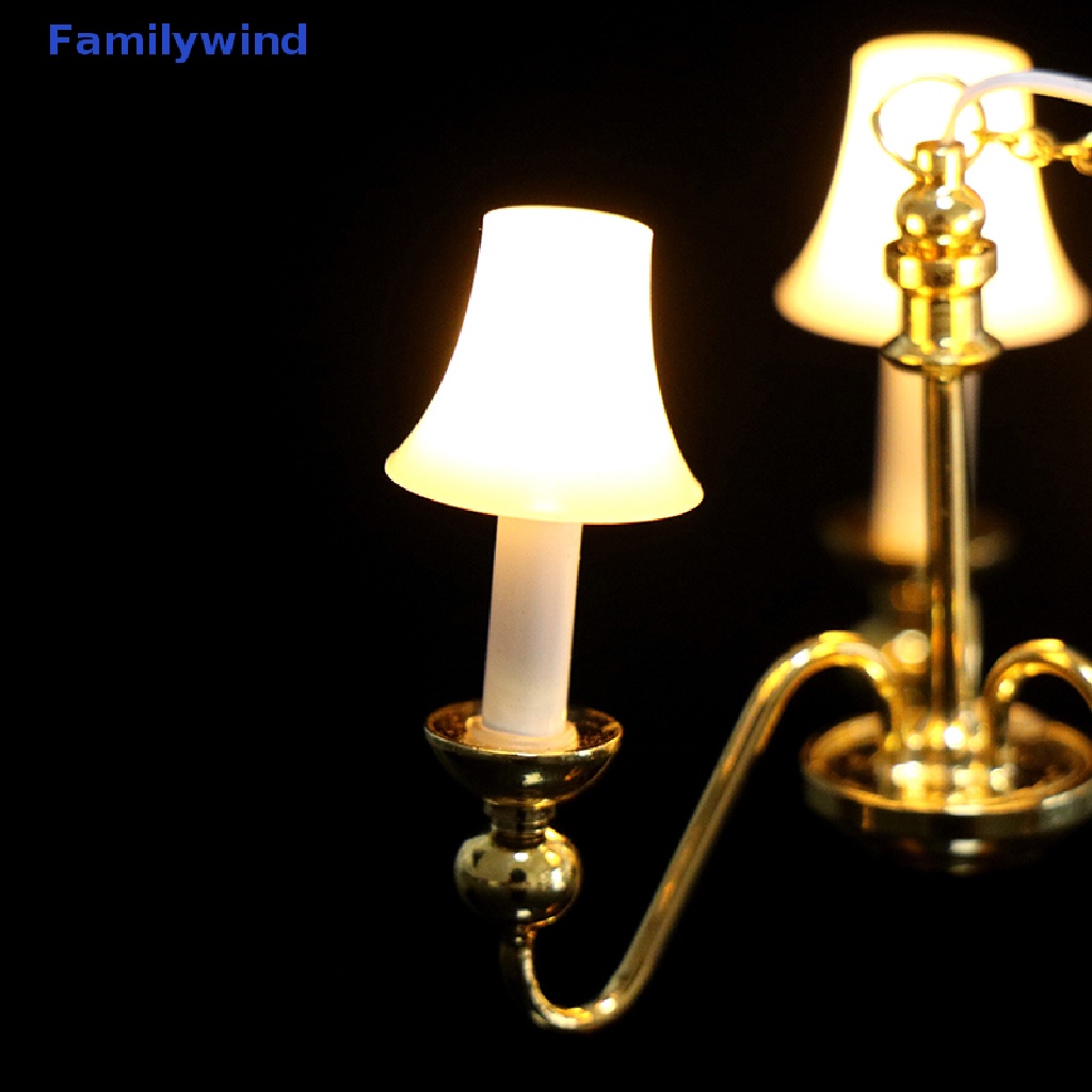 Đèn LED Treo Trần Nhà Trang Trí Nhà Búp Bê Tỉ Lệ 1: 12