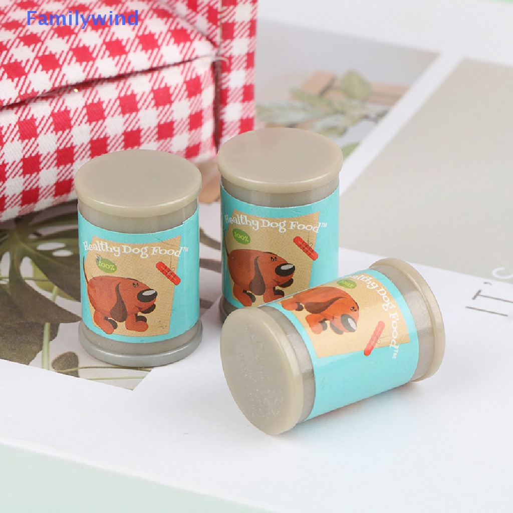 Mô Hình Bình Sữa Đựng Thức Ăn Mô Phỏng DIY Cho Nhà Búp Bê