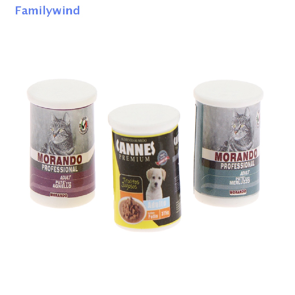 Set 5 Mô Hình Chó Mèo Tỉ Lệ 1: 12 Trang Trí Nhà Búp Bê