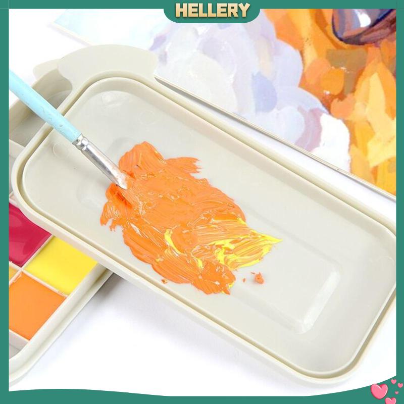 Xô Rửa Cọ Vẽ 2 Trong 1 Bằng Acrylic Kèm Tấm Làm Sạch