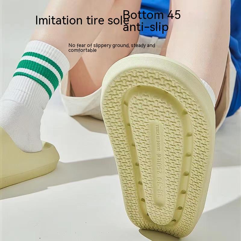 Dép Đi Trong Nhà Tắm Đế EVA Dày Mềm Mại Chống Trượt Không Ồn Chất Lượng Cao Cho Nam Và Nữ