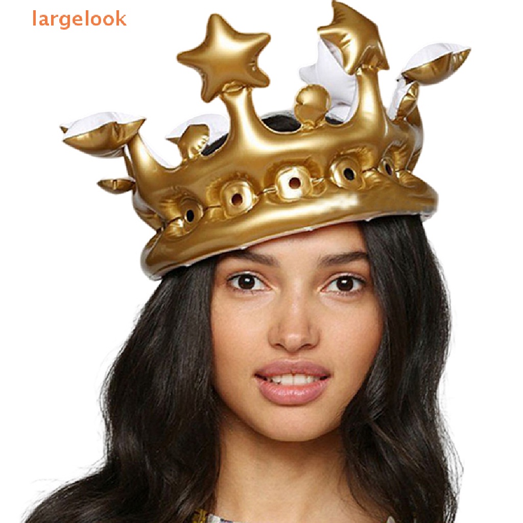 Mũ Bơm Hơi Hình Vương Miện Tùy Chỉnh Kích Thước Lớn [Lớn] Đạo Cụ Chụp Ảnh Sự Kiện / Lễ Hội Stadium