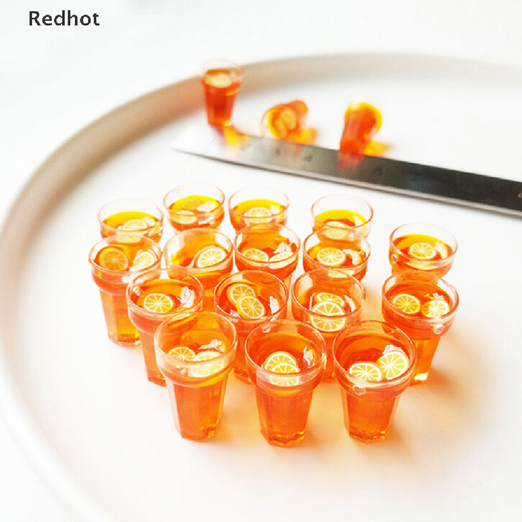 Set 5 Ly Trà / Chanh Đồ Chơi Búp Bê Cỡ 1 / 12