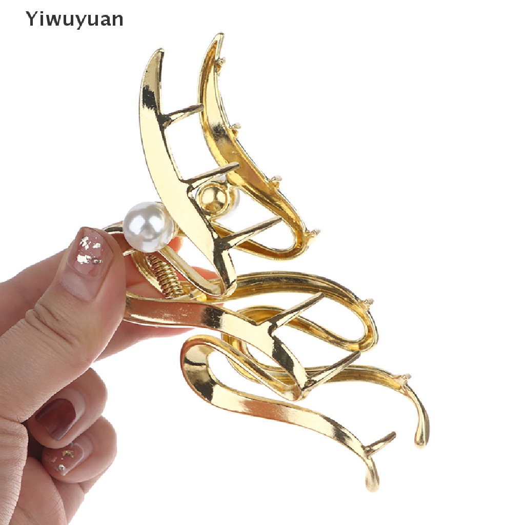 1 Kẹp Tóc Kim Loại Thiết Kế Độc Đáo Cho Nữ